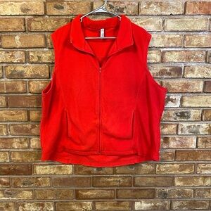 Great Northwest Clothing Company Red Fleece Vest